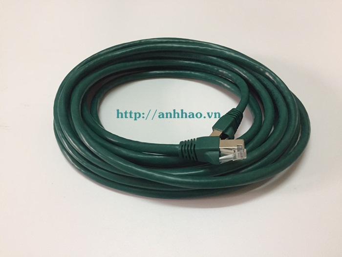 Dây nhảy cat6A FTP dài 15M SN-63110 SINOAMIGO (xanh lá)